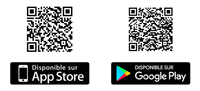 Disponible sur App Store Disponible sur Google Play